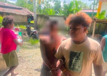 Gerak Cepat Tim Babat Polres Mimika Tangkap Pelaku Begal di Jalan Cendrawasih, Barang Bukti HP Disembunyikan di Plafon