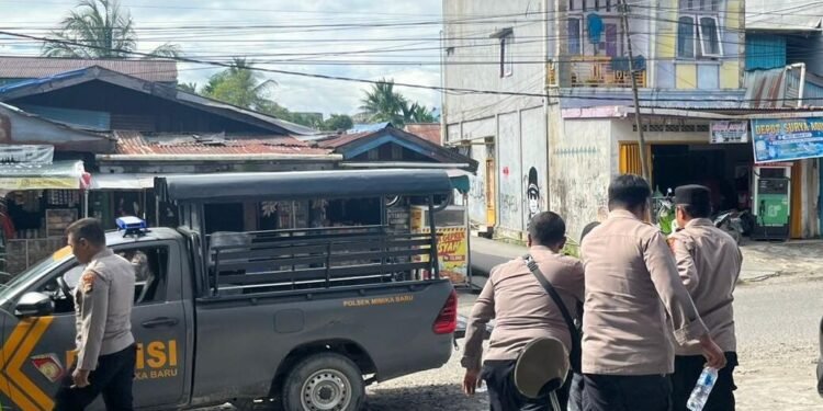 Polisi Amankan Pemuda Mabuk Ganggu Toko Emas Bougenville Mimika, Minta Uang di Pemilik Toko