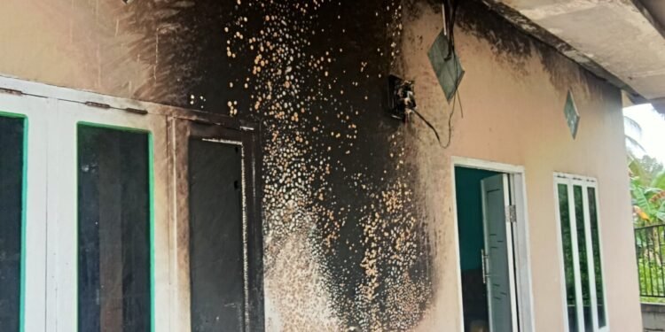 Rumah Warga di SP 4 Wonosari Jaya Nyaris Ludes Terbakar, Ini Penyebabnya