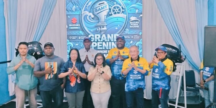 Resmikan CV Suzuki Amungme Marine, Pemkab Mimika Dukung Investor Lokal Dorong Pertumbuhan Ekonomi