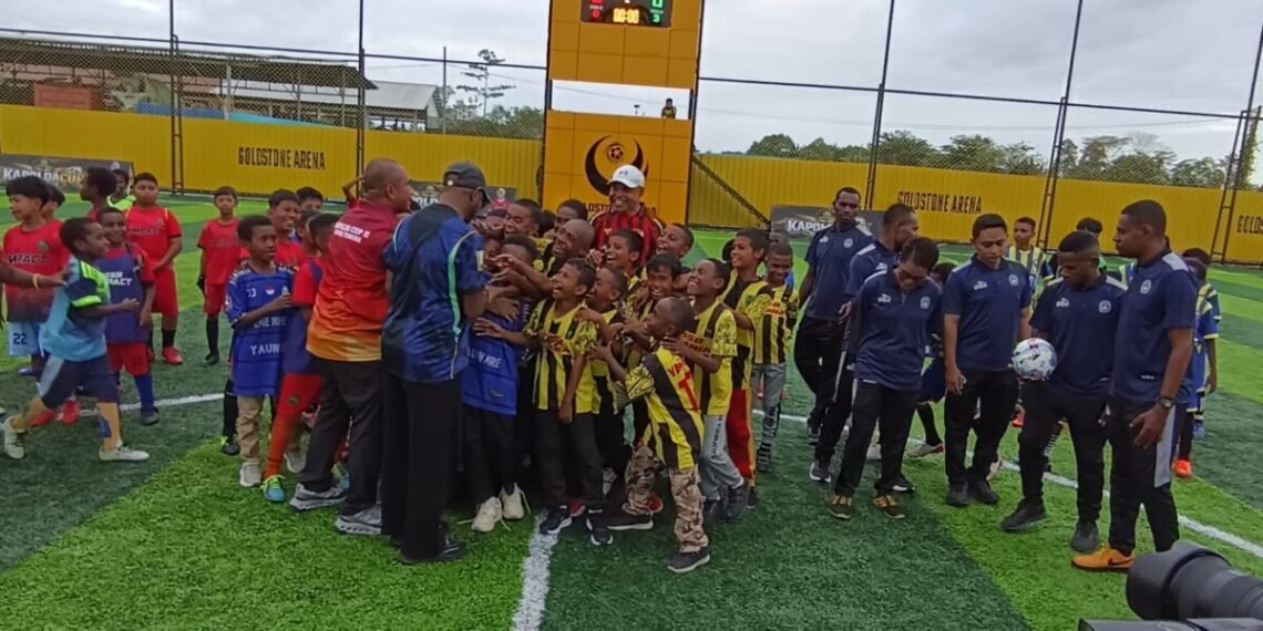 Kapolda Papua Tengah Buka Kapolda Cup III Mini Soccer, 17 SSB U-12 Siap Unjuk Bakat di Timika