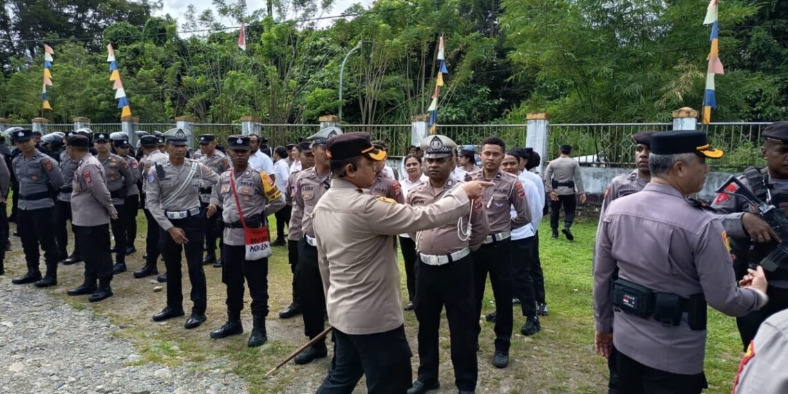 Jelang Perdamaian Konflik Kwamki Narama, 400 Personel Gabungan Diterjunkan Kawal Situasi Kondusif