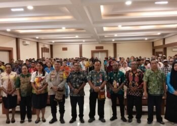 Distrik Mimika Baru Gelar Sosialisasi Peraturan Perundang-undangan bagi Para Ketua RT