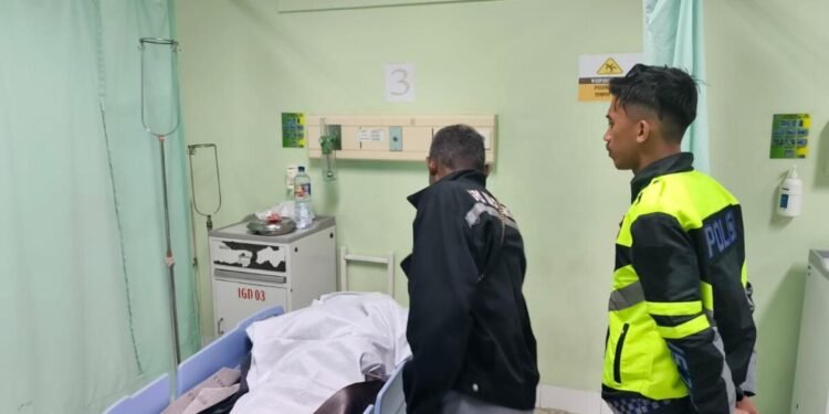 Ditabrak Truk, Pengendara Sepeda Motor di SP3 Timika Meninggal Dunia