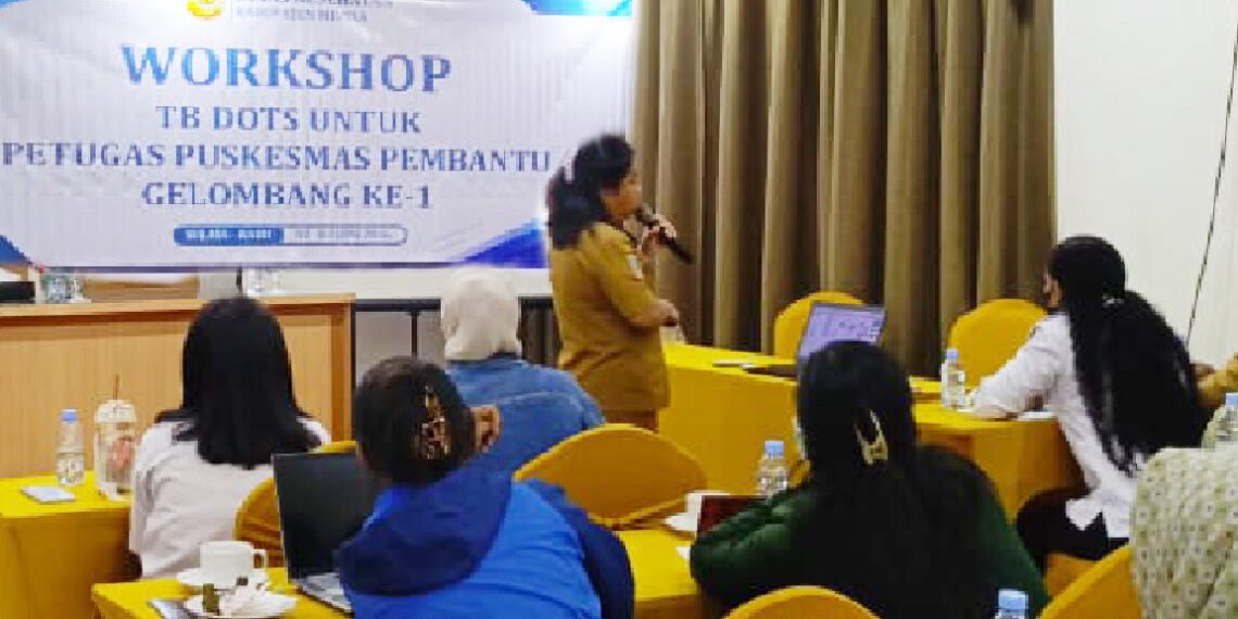 Dekatkan Layanan TB ke Kampung, Dinkes Mimika Latih Petugas Pustu agar Pasien Tak Perlu Jauh Berobat
