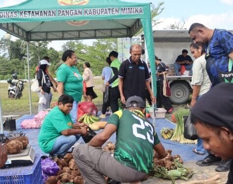 Kios Pangan Keliling Hadir di Mimika, Bantu Pemasaran Hasil Panen Mama-Mama Papua