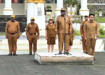Wabup Mimika Tekankan Disiplin ASN, Evaluasi Serapan Anggaran Jadi Prioritas