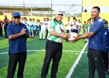 Wabup Mimika Apresiasi Kapolda Papua Tengah Cup IV, Dorong Lahirnya Atlet Mini Soccer Berprestasi