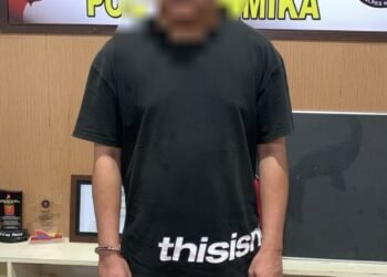 Polres Mimika Amankan Buronan Kasus Peredaran Obat Keras Jalan Serui Mekar