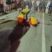 Pengendara Motor Meninggal Usai Hantam Median Jalan di Lampu Merah Diana Mall Timika