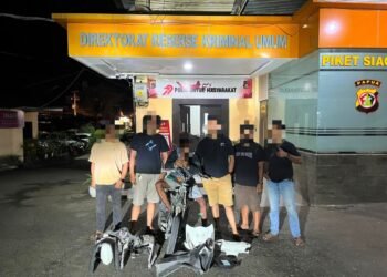 Komitmen Berantas Kejahatan 3C, Satgas Gakkum Ops Sikat Cartenz 2026 Ringkus Dua Pelaku Pencurian