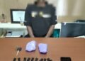 Pengedar Sabu Dibekuk Satresnarkoba Polres Mimika di SP 2 Timika