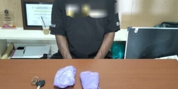 Pengedar Sabu Dibekuk Satresnarkoba Polres Mimika di SP 2 Timika