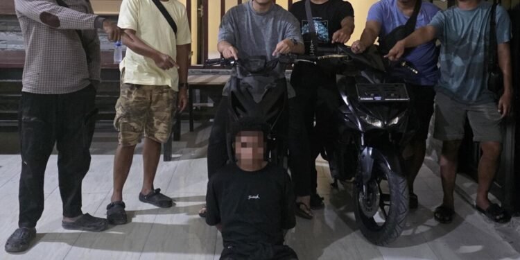 Modus Tebus Motor Berujung Penangkapan, Polsek Mimika Baru Ringkus Terduga Pelaku Curanmor