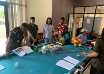 Kasus Sabu 141 Paket Masuk Tahap Penuntutan, Polres Mimika Limpahkan Tersangka ke Kejari