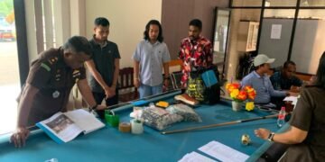 Kasus Sabu 141 Paket Masuk Tahap Penuntutan, Polres Mimika Limpahkan Tersangka ke Kejari