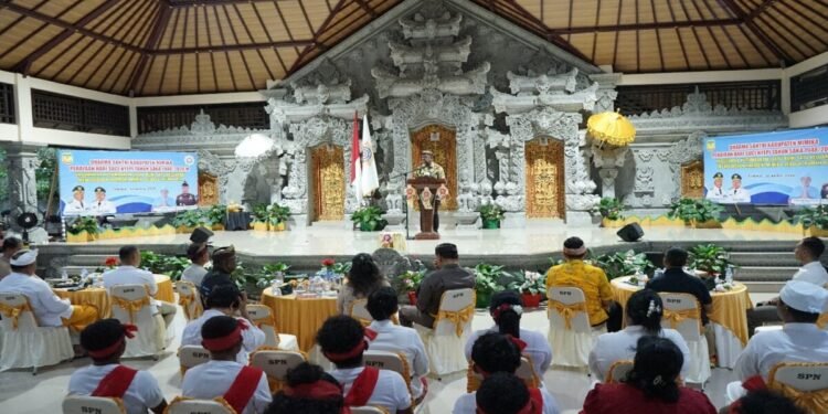 Bupati Mimika Johannes Rettob & Wakil Bupati Emanuel Kemong Hadiri Dharma Santi Perayaan Hari Raya Nyepi Tahun Baru Saka 1948 di Pura Mandhira Mihika Mandaloka
