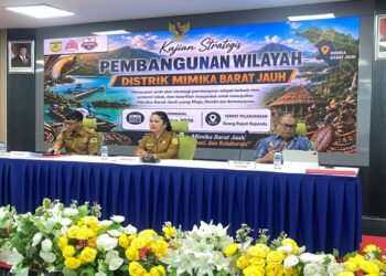 Pemkab Mimika Kaji Strategi Pembangunan Mimika Barat Jauh, Fokus Potensi dan Hak Masyarakat Adat