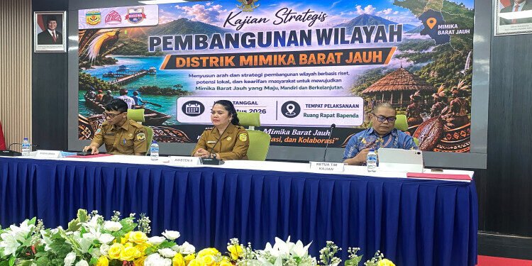 Pemkab Mimika Kaji Strategi Pembangunan Mimika Barat Jauh, Fokus Potensi dan Hak Masyarakat Adat