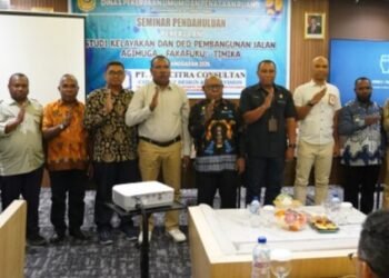 Pemkab Mimika Kaji Kelayakan Jalan Agimuga–Fakafuku–Timika