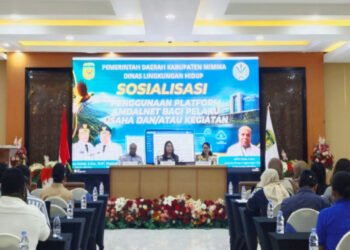 Pemkab Mimika Sosialisasikan Platform Amdalnet kepada Pelaku Usaha