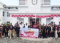 KPU Mimika Gelar Jalan Santai, Perkuat Kebersamaan dan Semangat HUT RI ke-81