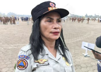 BPBD Mimika Kerahkan Armada Pantau Kebakaran Lahan Dampak El Nino