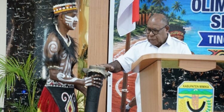 Wabup Mimika Buka Secara Resmi Ajang Seni dan Olahraga Pelajar SMP 2026, Seleksi Siswa ke Tingkat Provinsi