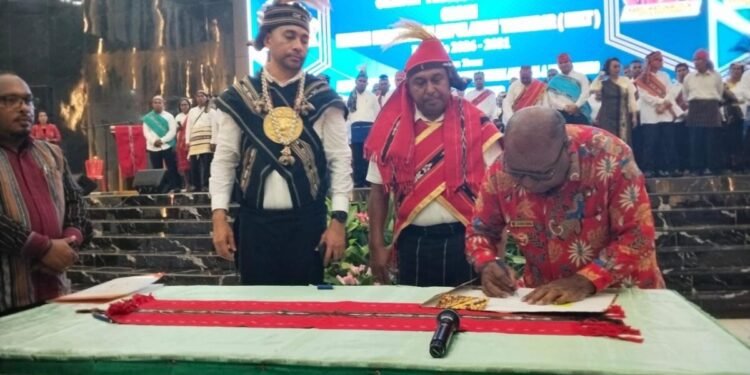 IKKT Mimika Lantik Pengurus Baru, Siapkan Program Pendataan hingga Koperasi