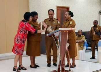DP3AP2KB Mimika Perkuat Kapasitas Organisasi Perempuan