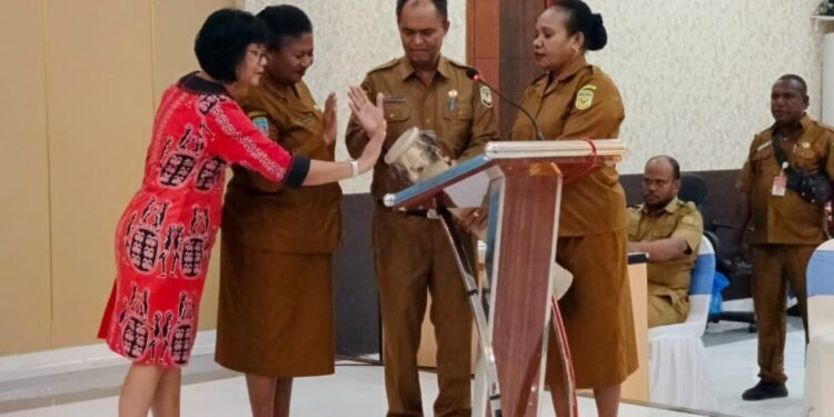 DP3AP2KB Mimika Perkuat Kapasitas Organisasi Perempuan