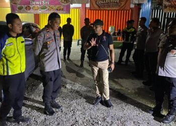 Libatkan 210 Personel dan Polwan, Polres Mimika Gelar Patroli Skala Besar