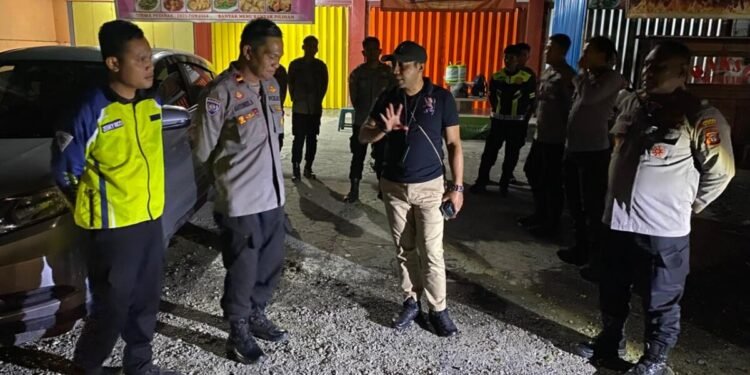 Libatkan 210 Personel dan Polwan, Polres Mimika Gelar Patroli Skala Besar