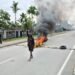 Jalan Cendrawasih Timika Dipalang, Akses Utama Lumpuh Akibat Sengketa Lahan