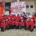 38 Regu Ramaikan Lomba Gerak Jalan Kreasi di Mimika Sambut HUT ke-81 RI