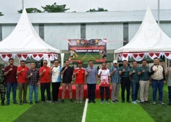 Turnamen Mini Soccer Pangkoops TNI Habema Cup 2026 di Timika Resmi Bergulir