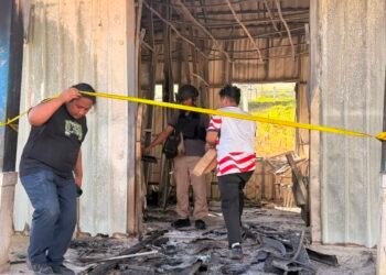 Polisi Mulai Olah TKP Untuk Usut Pembakaran dan Penjarahan Kantor Pemerintah Puncak