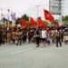Simpatisan KNPB Lakukan Aksi di Kantor DPRD Mimika 400 Personil Gabungan Disiagakan
