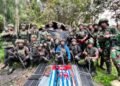 Di Tengah Gelap, Medan Terjal, dan Suhu Dingin Ekstrem 3 Derajat, Prajurit Koops TNI Habema Amankan Senjata OPM di Gamagai