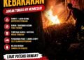 Distrik Mimika Baru Ajak Warga Laporkan Titik Rawan Kebakaran melalui LAPOR KAKA MIRU