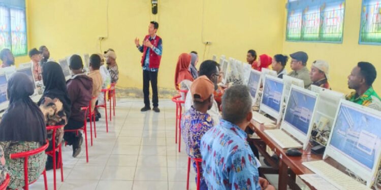 Hari Ketiga Profiling ASN 2026 di SMP Negeri 2 Mimika Berjalan Tertib