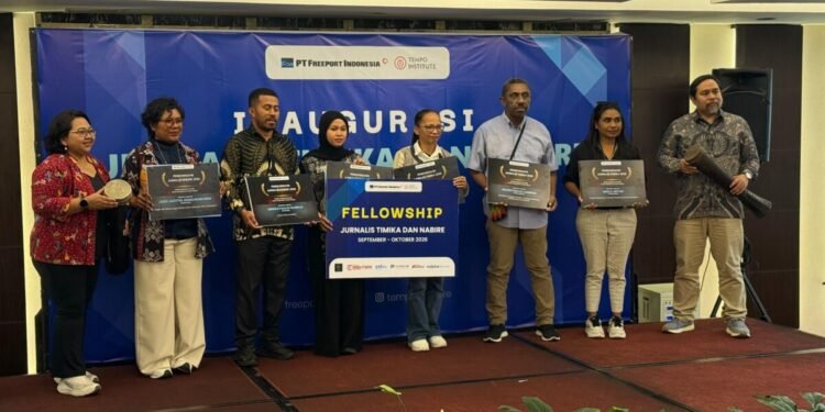PTFI dan Tempo Institute Gelar Inaugurasi Jurnalis Timika-Nabire