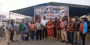 TP PKK Mimika Salurkan Bantuan untuk Korban Gempa Flores
