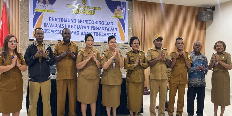Dinsos Mimika Data Anak Terlantar, 250 Anak Dapat Bantuan Sembako