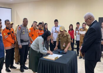 BPBD Mimika Perkuat Tim Reaksi Cepat, Bupati Tekankan Respons Bencana Tak Bisa Sendiri