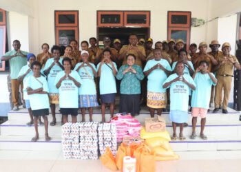 Atuka Jadi Kampung Percontohan Penanganan Stunting di Mimika Tengah