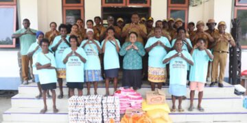 Atuka Jadi Kampung Percontohan Penanganan Stunting di Mimika Tengah