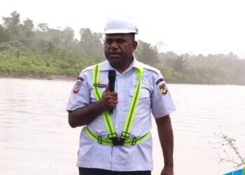 Jembatan Gantung Mioko Dibangun, Akses Warga Mulai Terbuka