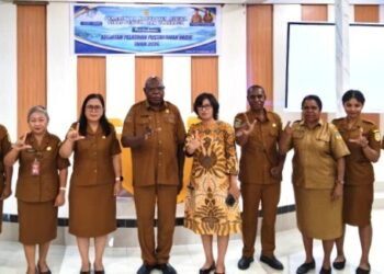 Dispora Mimika Latih Pustakawan Muda, Dorong Budaya Literasi di Kalangan Pemuda