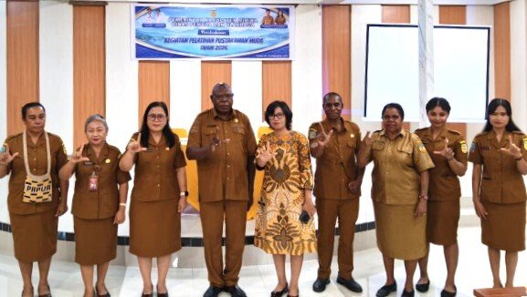 Dispora Mimika Latih Pustakawan Muda, Dorong Budaya Literasi di Kalangan Pemuda
